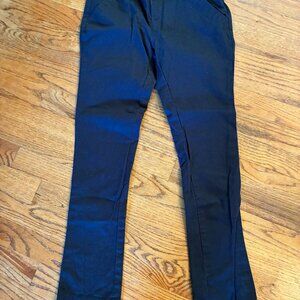 OLD NAVY NWOT Girl School Uniform Ink Blue Navy Skinny Pants Size 14